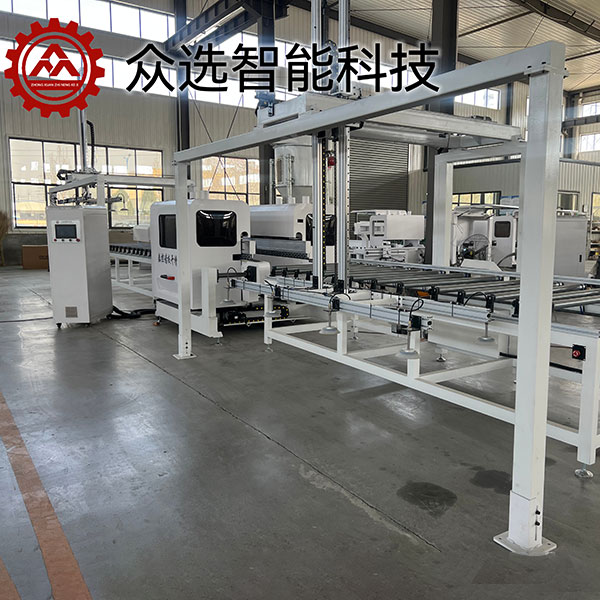 數控雙端輸送式開槽機