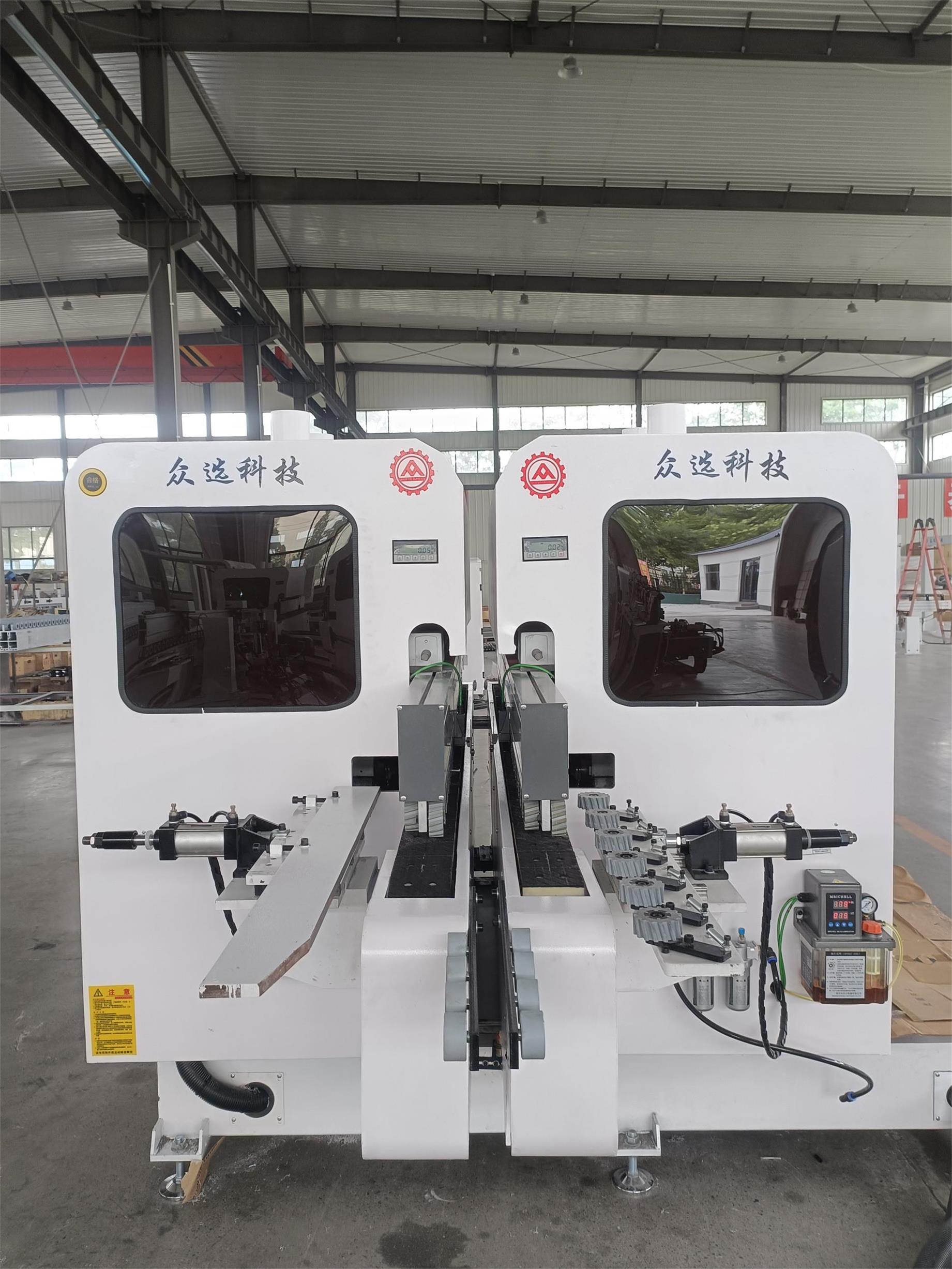 數控雙端輸送式開槽機